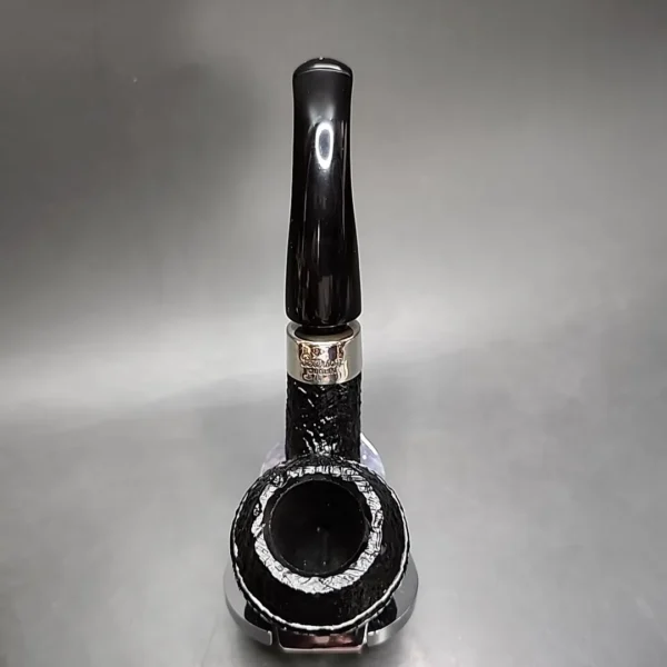 Peterson Pipe of the Year 2024 550/1100 Sandblasted Rhodesian Briar Pipe, New - Image 8