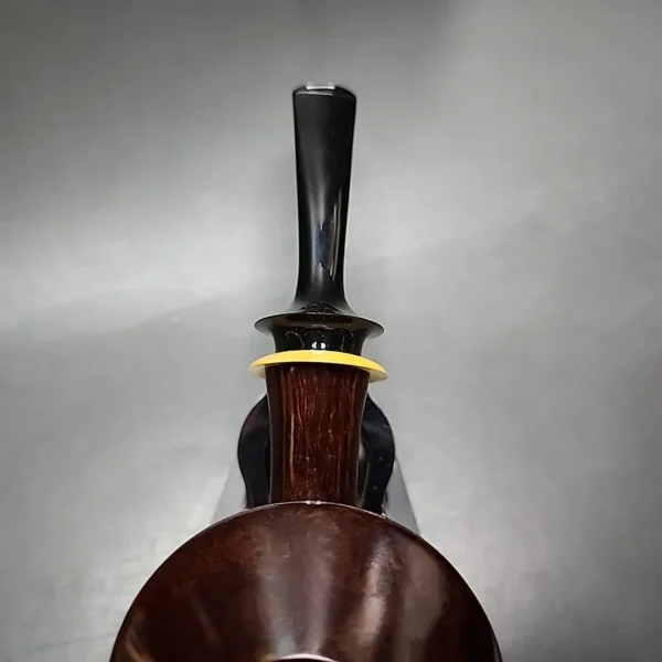 Pipe Tristan Smooth Swedish Bulldog Handmade Briar Pipe, New - Image 8
