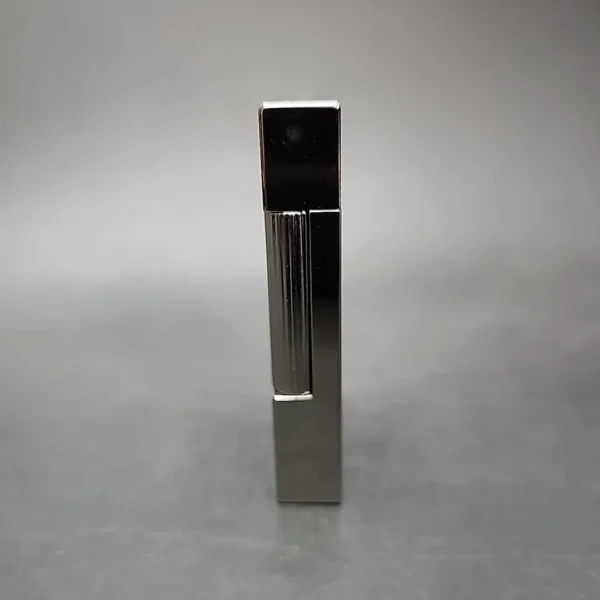 S.T. Dupont Line 2 Natural Black Lacquer Lighter with Palladium Finish - Image 8