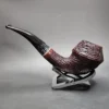 2001 JT Cooke Sandblasted Rhodesian Estate Briar Pipe, American Estates - Image 8
