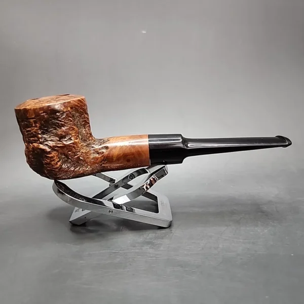 Mincer Era Custom-Bilt Filter Straight Pot Estate Briar Pipe, Complete Set - Image 8