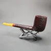 Savinelli 2024 Saint Nicholas 804 KS Rusticated Canadian Briar Pipe, Unsmoked, 6mm - Image 8