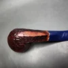Savinelli Unica U63 KS Rusticated Bent Bulldog Briar Pipe, 6mm, New - Image 8