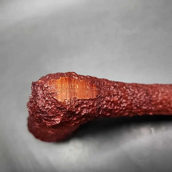 Savinelli Estella Rusticated Freehand Zulu Estate Briar Pipe, Unsmoked - Image 8