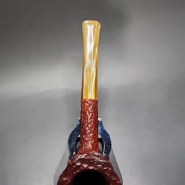 Savinelli Estella 492 KS Rusticated Dublin Estate Briar Pipe, Unsmoked - Image 8