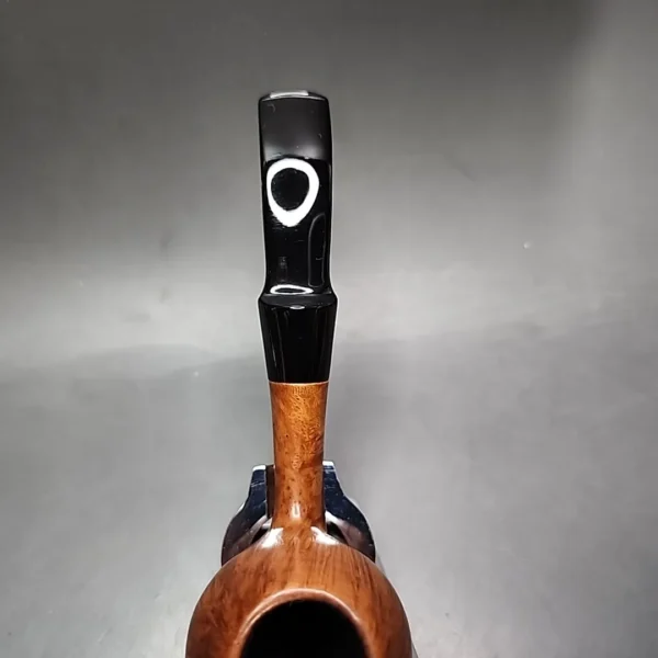 WO Larsen Straight Grain F Smooth Apple Estate Briar Pipe, Danish Estates - Image 8
