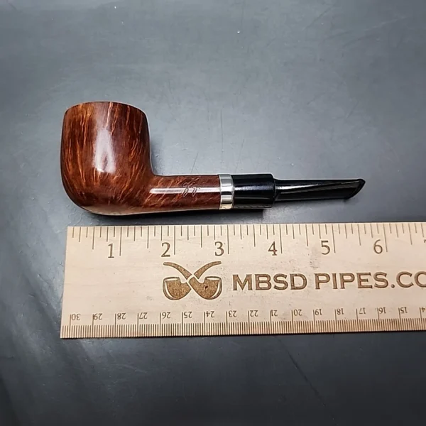 Gigi Fiamma Smooth Straight Pot Estate Briar Pipe, Unsmoked, 9mm - Image 8