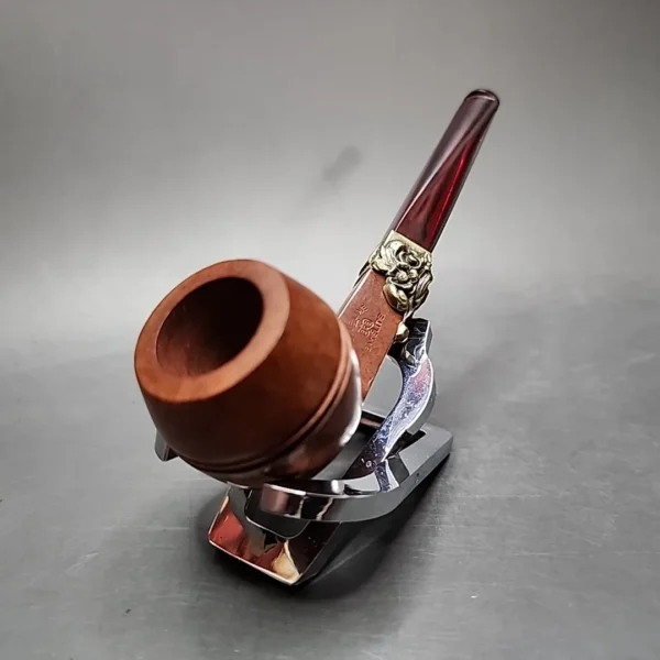 Pre-Kaywoodie KBB Blue Line Bakelite Straight Bulldog Estate Briar Pipe, Unsmoked - Image 8
