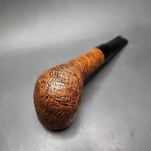 Charatans Make 4499DC Sandblasted Straight Billiard Estate Briar Pipe, English Estates - Image 8