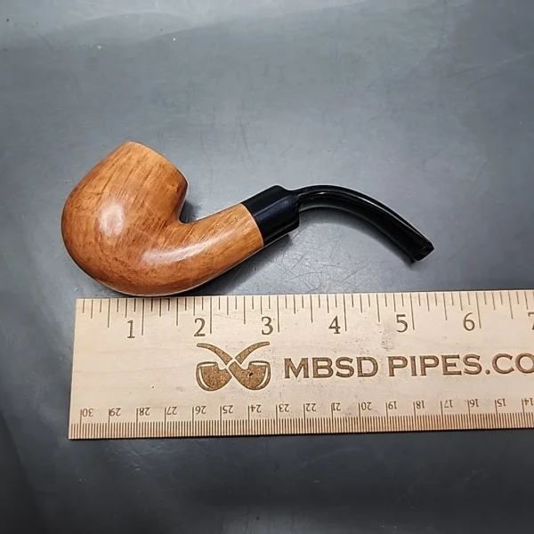 Michel Smooth Oom Paul Estate Briar Pipe, Unsmoked - Image 8