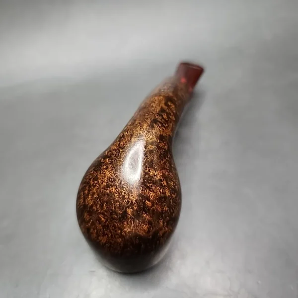 SederCraft by Kraig Sederquist 2023 Smooth Bent Pot Estate Briar Pipe, American Estates - Image 8