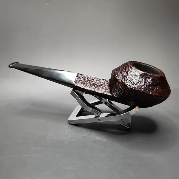 1961 Dunhill Shell ODA 838 Squat Bulldog Estate Briar Pipe, English Estates - Image 9