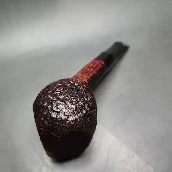 1988 Ashton Pebble Grain XXX Panel Billiard Estate Briar Pipe, English Estates - Image 9