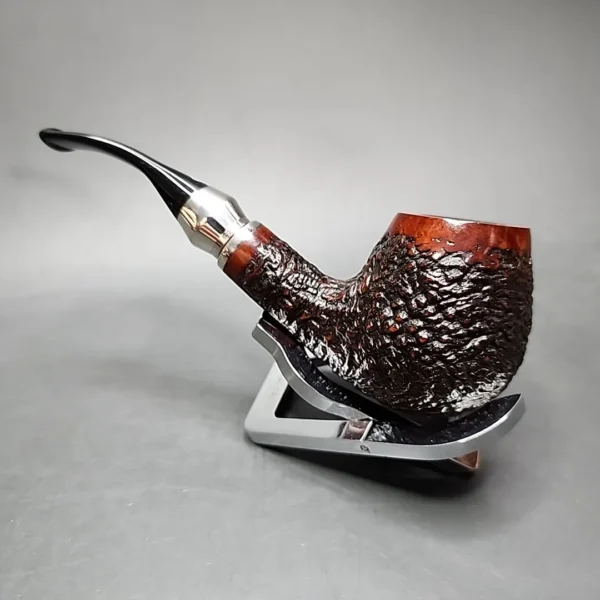 Vauen Select 361 Rusticated Brandy Estate Briar Pipe, Unsmoked, 9mm - Image 9