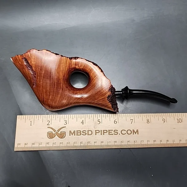 Unknown Magnum Freehand Estate Briar Pipe, Unsmoked - Image 9