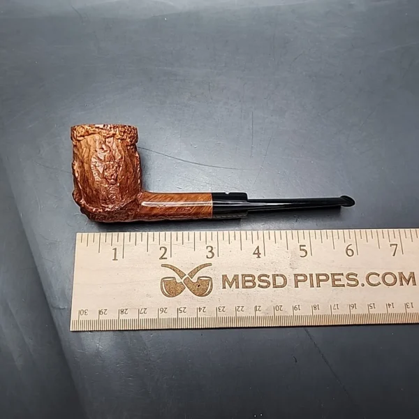 Caminetto New Dear Wax Drip Billiard Estate Briar Pipe, Italian Estates - Image 9