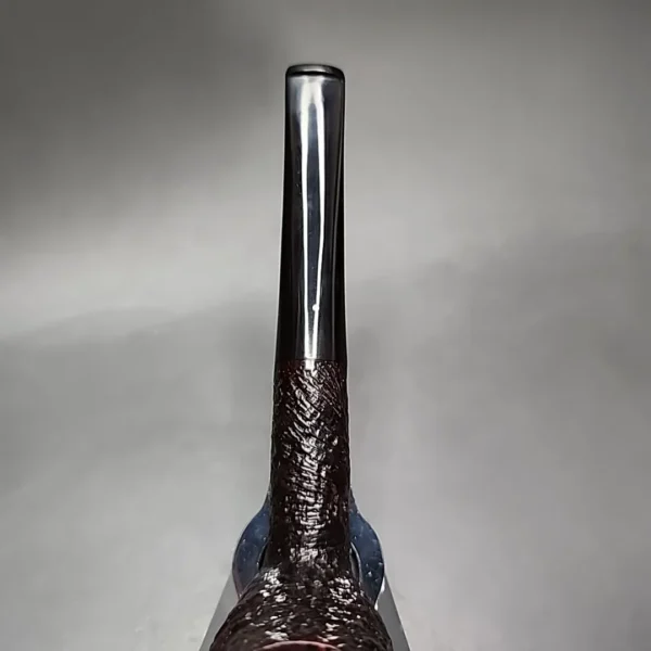 1960 Dunhill Shell ODA 835 Sandblasted Billiard Estate Briar Pipe, English Estates - Image 9