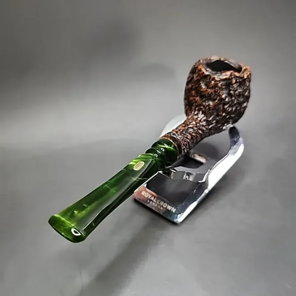 Jobey Stromboli 335 Rusticated Apple Estate Briar Pipe, American Estates - Image 9