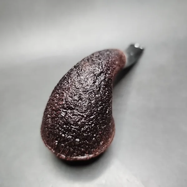 2001 JT Cooke Sandblasted Rhodesian Estate Briar Pipe, American Estates - Image 9