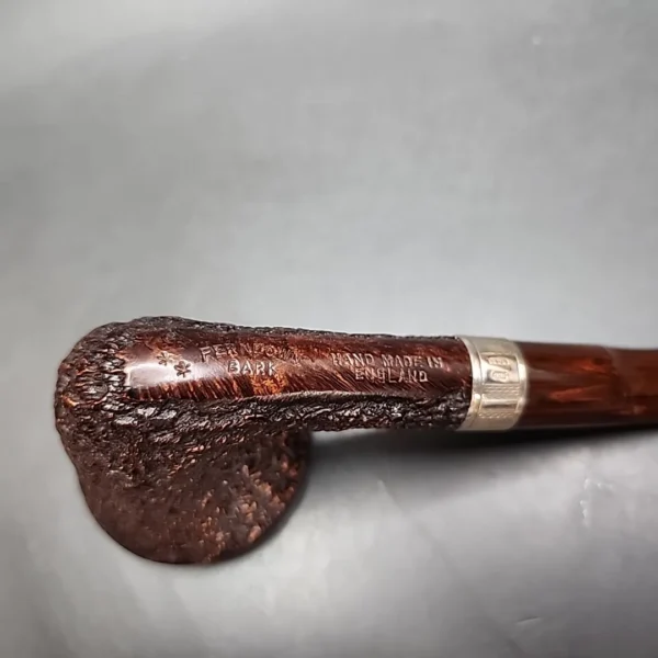 Ferndown Bark 2 Star Bent Dublin Estate Briar Pipe, English Estates - Image 9