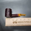 Savinelli 2024 Saint Nicholas 311 KS Rusticated Poker Briar Pipe, 6mm, New - Image 9