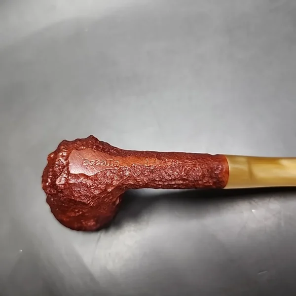 Savinelli Estella 492 KS Rusticated Dublin Estate Briar Pipe, Unsmoked - Image 9