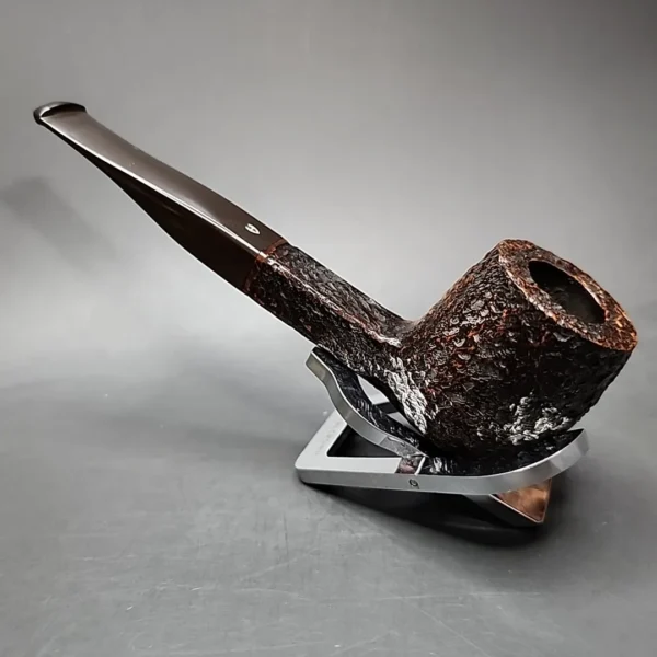 Astleys Rusticated Square Shank Billiard Estate Briar Pipe, English Estates - Image 9