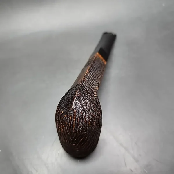 Sasieni Four Dot Rustic Perth Estate Briar Pipe, English Estates - Image 9