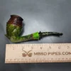Mutcat Green Calabash Handmade Pipe, New - Image 9