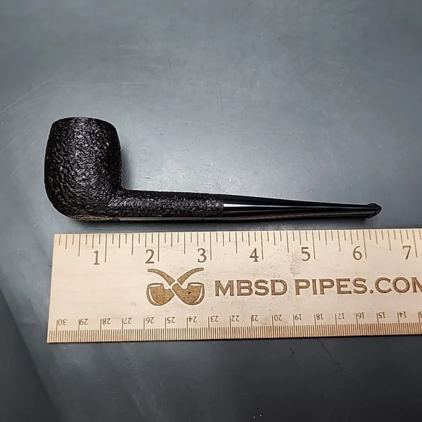 Sashar by Sasieni Rusticated Apple Estate Briar Pipe, Unsmoked - Image 9