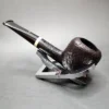 1976 Dunhill Shell Briar 41ED Sandblasted Opera Estate Briar Pipe, English Estates - Image 9