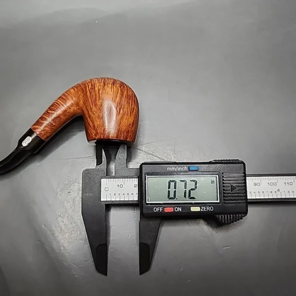 Weber Weskit Smooth Bent Billiard Estate Briar Pipe, American Estates - Image 9