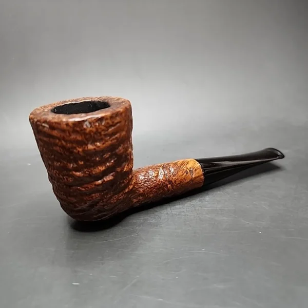 Charatan's Make Selected Sandblasted Dublin Estate Briar Pipe, English Estates - Image 9