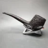 1993 Dunhill Shell Ring Grain Hand Turned Grp 5 Pot Estate Briar Pipe, English Estates - Image 9