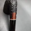 2001 Steve Weiner XL Rusticated Bent Dublin Estate Briar Pipe, American Estates - Image 9