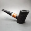 Ser Jacopo Delecta S1 Sandblasted Cherrywood Estate Briar Pipe, Italian Estates - Image 9