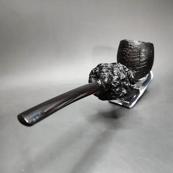 Preben Holm Hand Cut Sandblasted Freehand Estate Briar Pipe, Danish Estates - Image 9