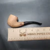 Morgan Bones Small Bent Billiard Briar Pipe, New - Image 10