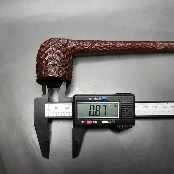 Brebbia Iceberg 800 Rusticated Canadian Estate Briar Pipe, Italian Estates - Image 10