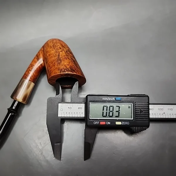 WO Larsen Super 77 Smooth Bent Dublin Estate Briar Pipe, Danish Estates - Image 10