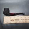 Darnell Old Briar Rusticated Bent Billiard Estate Briar Pipe, Unsmoked - Image 10
