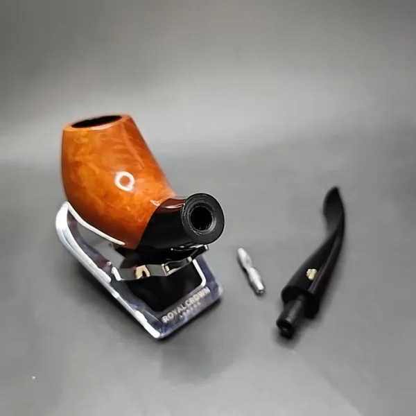 Chacom Volute Smooth Cobra Estate Briar Pipe, Unsmoked - Image 10
