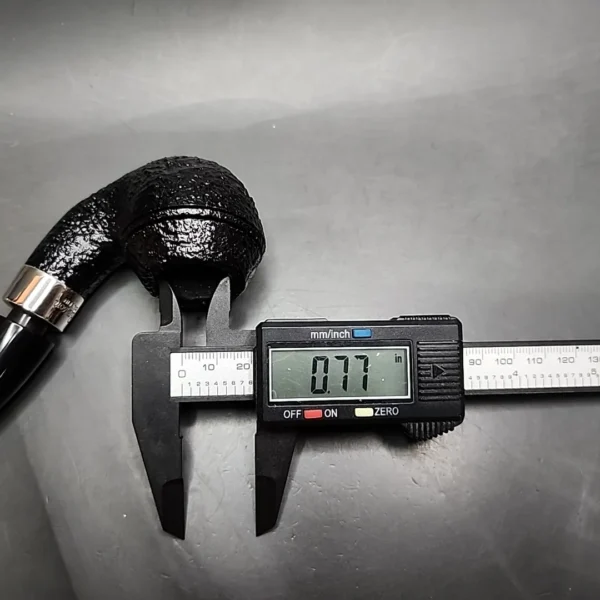 Peterson Pipe of the Year 2024 552/1100 Sandblasted Rhodesian Briar Pipe, New - Image 10