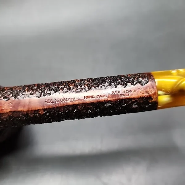 Castello Sea Rock 32 KK Rusticated Canadian Estate Briar Pipe, Italian Estates - Image 10