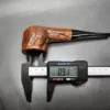 Mincer Era Custom-Bilt Rusticated Pot Estate Briar Pipe, American Estates - Image 10