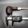 Caminetto Business 121 Rusticated Brandy Estate Briar Pipe, Italian Estates - Image 10