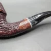 2001 JT Cooke Sandblasted Rhodesian Estate Briar Pipe, American Estates - Image 10
