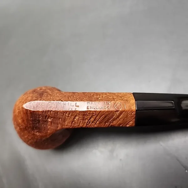 1964 Dunhill Tanshell 48 Sandblasted Bulldog Estate Briar Pipe, English Estates - Image 10