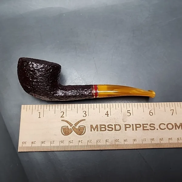 Savinelli 2024 Saint Nicholas 316 KS Rusticated Pot Briar Pipe, 6mm, New - Image 10