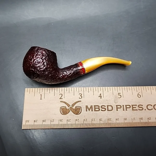 Savinelli 2024 Saint Nicholas 646 KS Bent Apple Briar Pipe, 6mm, New - Image 10